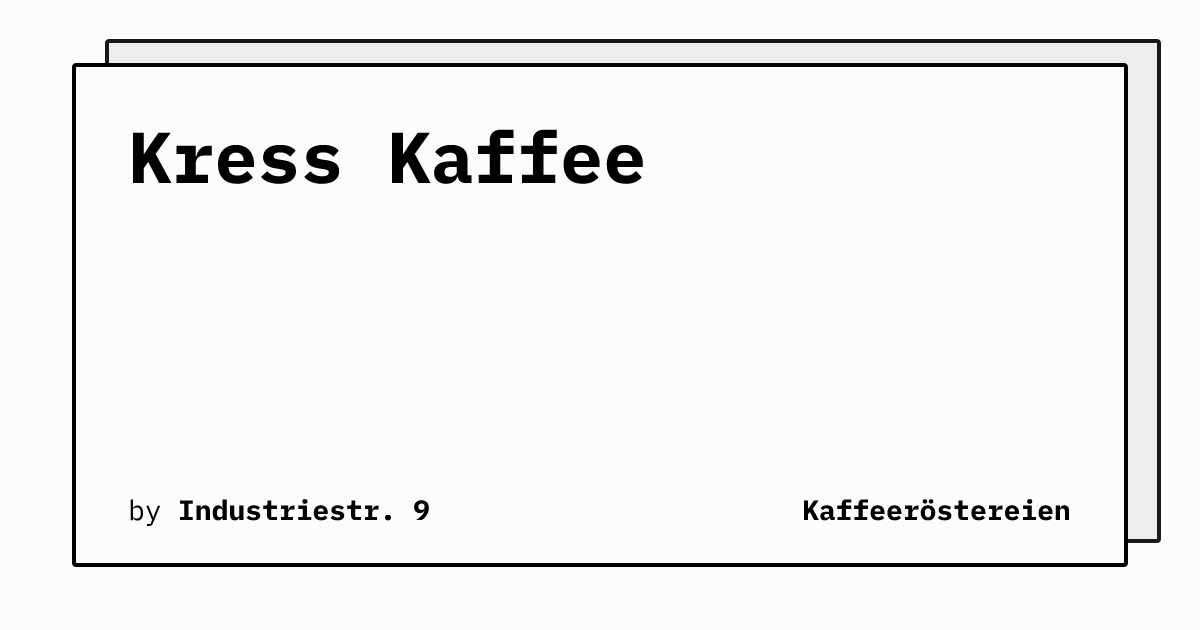 Bild von Kress Kaffee