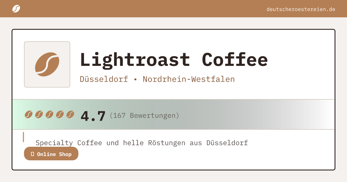Bild von Lightroast Coffee
