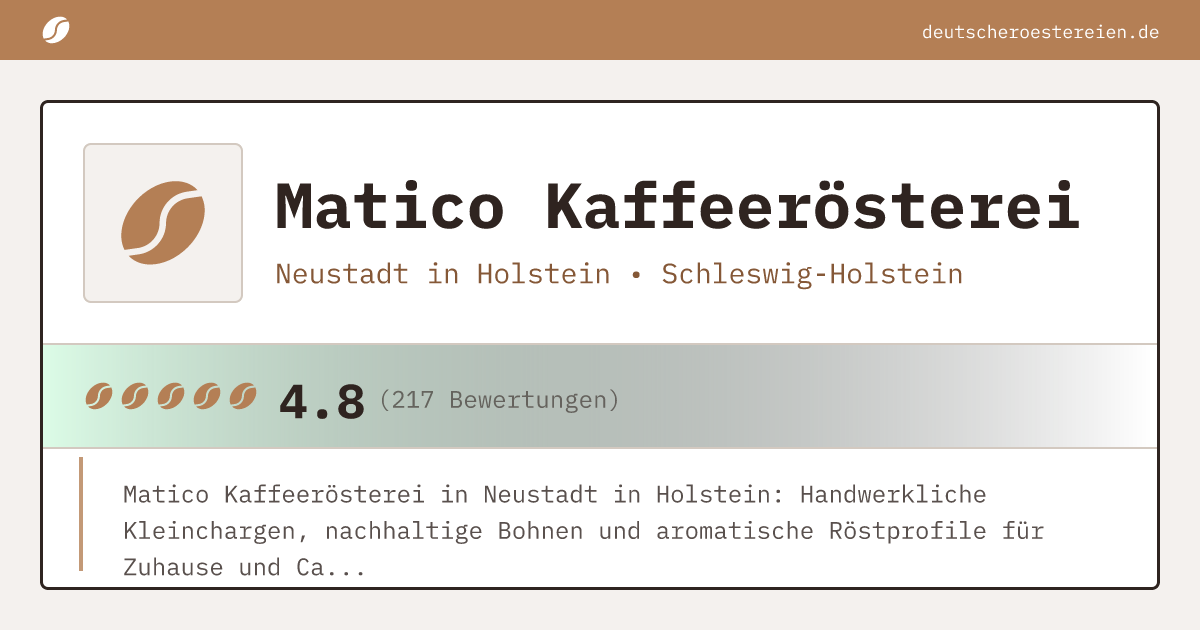 Bild von Matico Kaffeerösterei