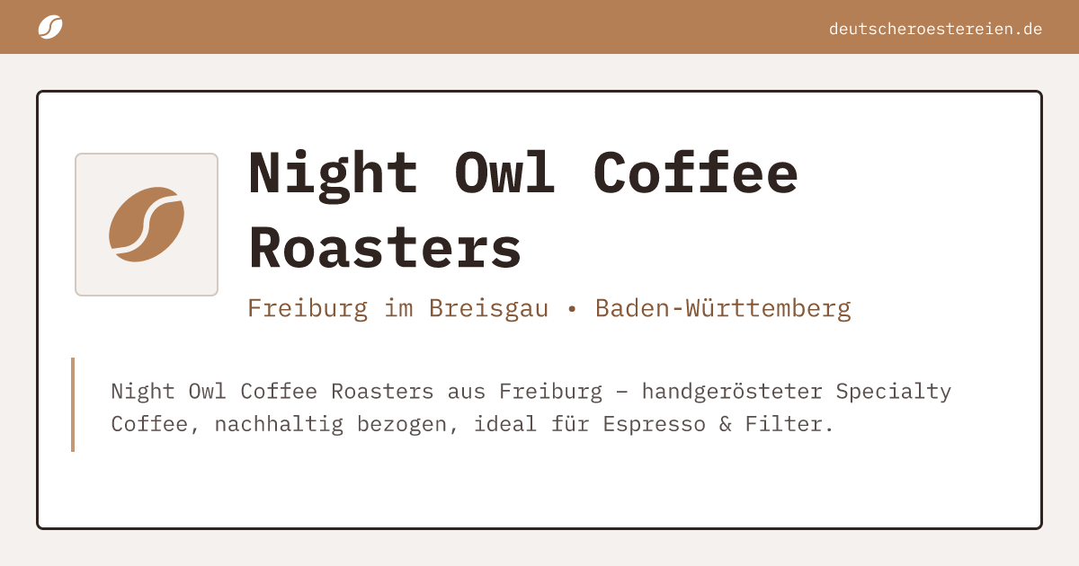Logo of Night Owl Coffee Roasters