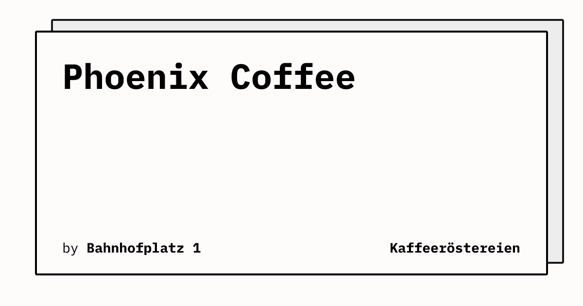 Bild von Phoenix Coffee