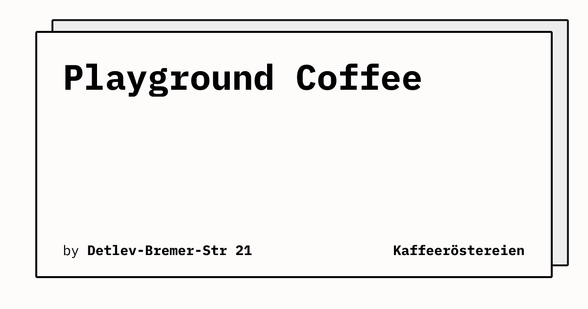 Bild von Playground Coffee