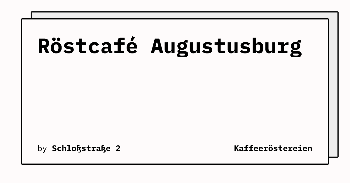 Bild von Röstcafé Augustusburg