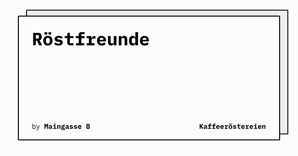 Bild von Röstfreunde