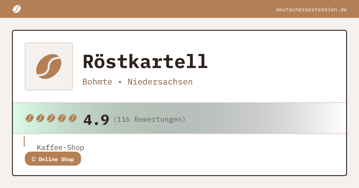 Bild von Röstkartell