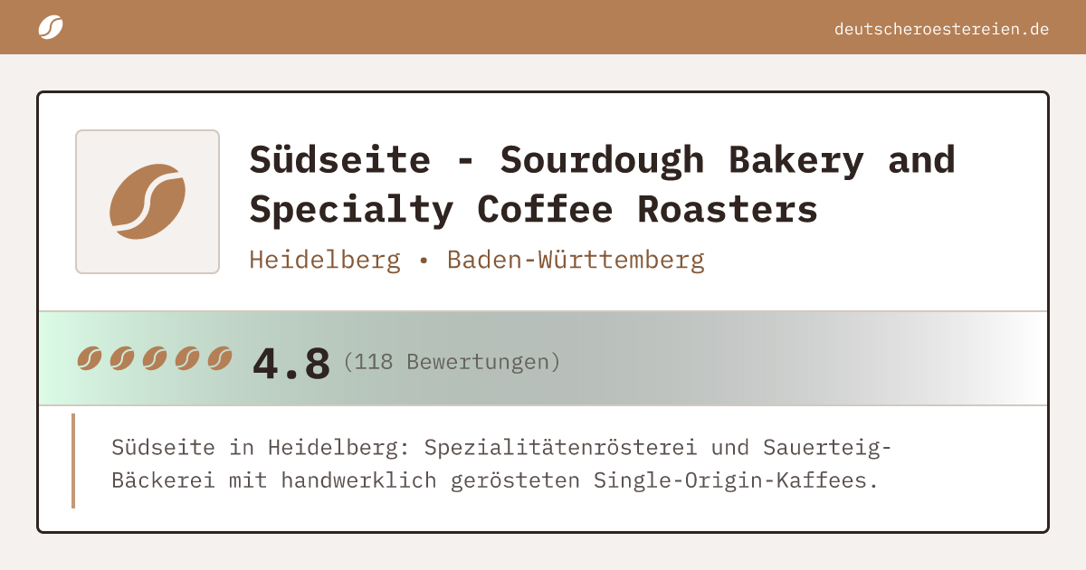 Logo of Südseite - Sourdough Bakery and Specialty Coffee Roasters