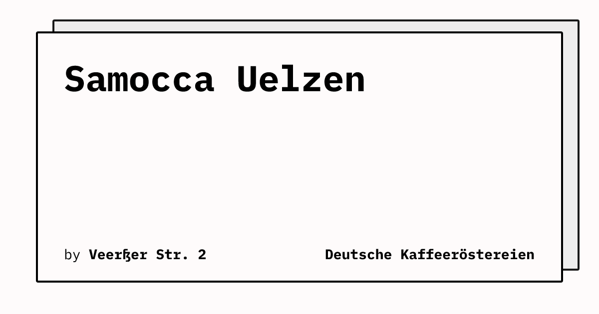 Bild von Samocca Uelzen