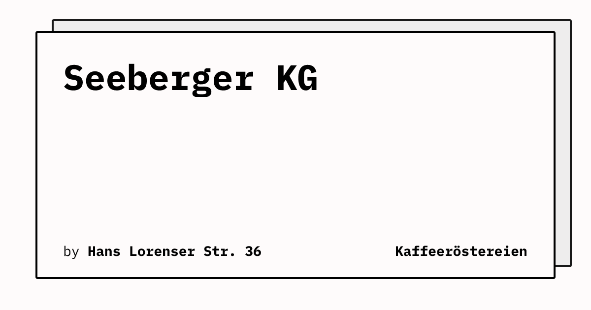 Bild von Seeberger KG