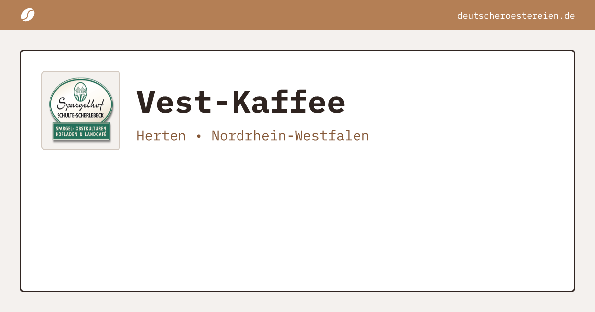 Logo of Vest-Kaffee