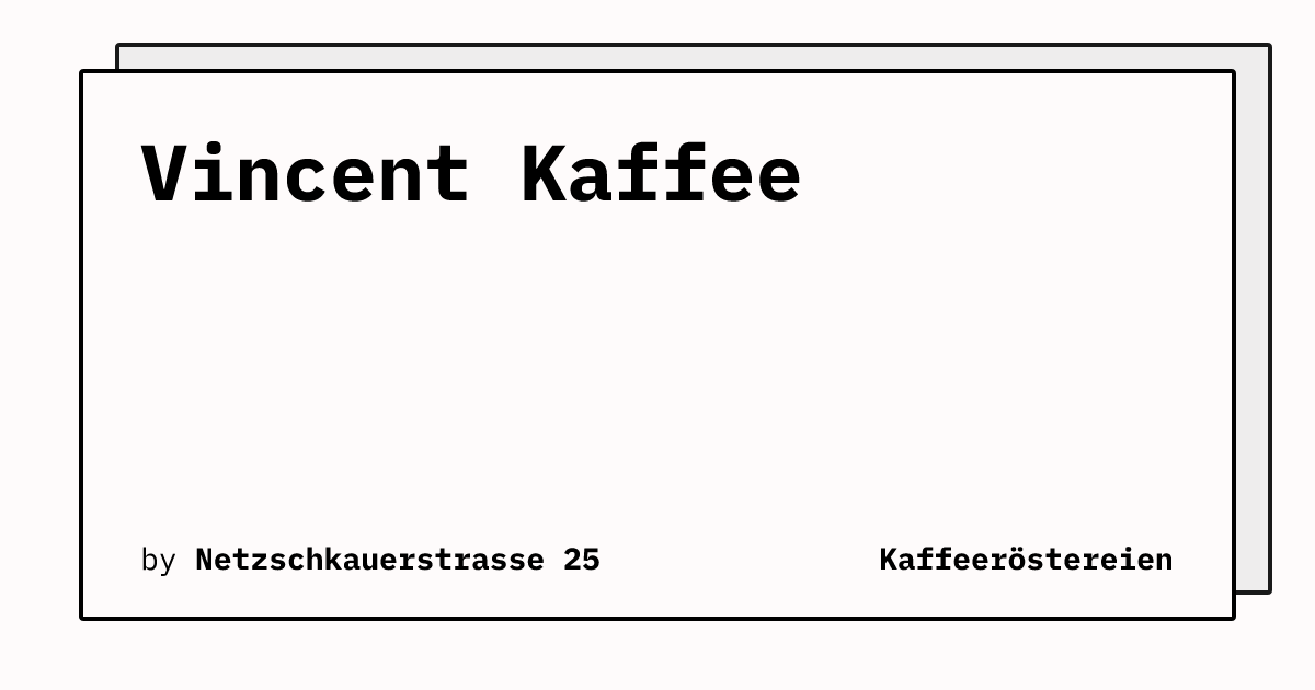 Bild von Vincent Kaffee