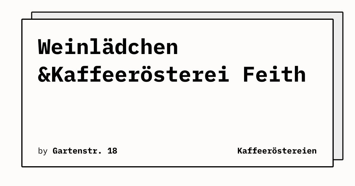 Bild von Weinlädchen &Kaffeerösterei Feith